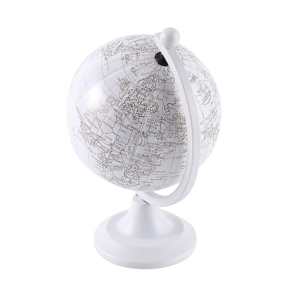 3 tuuman minikokoinen maapallo 1/6 1/4 mittakaavan huonekaluihin, tarkka pyörivä maailmankarttapallo