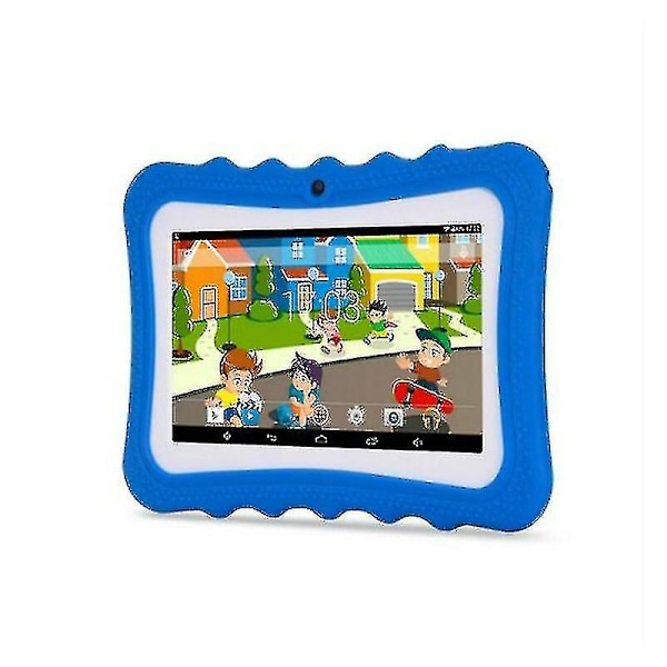 7\" Barnetablett Android Tablett PC 8gb Rom 1024*600 Oppløsning Wifi Barnetablett PC, Rosa