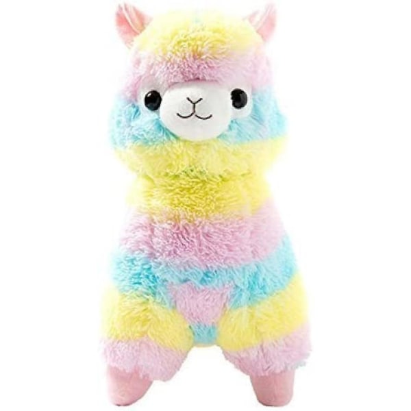 Cuddly Llama Rainbow Alpaca Doll 8 "soft Stuffed Animal Toy Day Wedding Anniversary