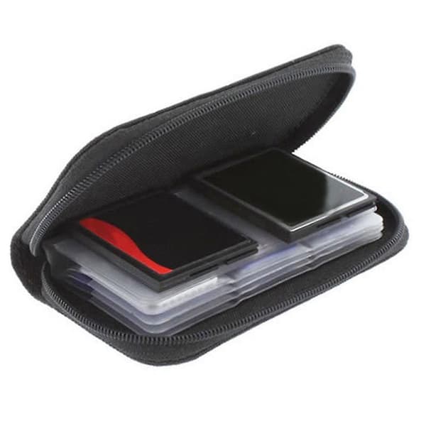 Memory Card Etui SD Memory Card Etui Egnet til SD og SDHC Kort (22 Slots)