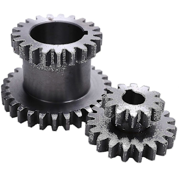 2 kpl/setti Cj0618 Hammaspyörät T29xt21 T20xt12 Kaksoispyörät Metallisorvin Vaihteisto Kaksoisvaihde cp