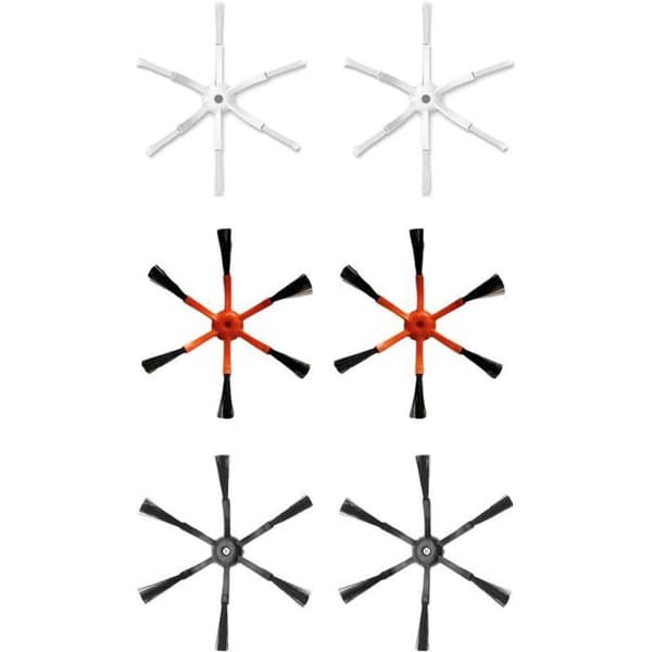 Sidebørster S50 1S - Orange - Kompatibel robotstøvsuger - Erstatning