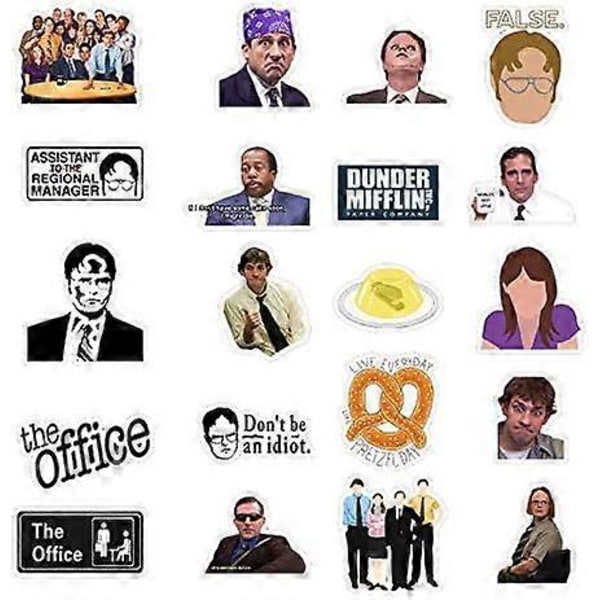 The Office -tarrat (50 kpl) Meme -tarrat 4-pakkauksessa