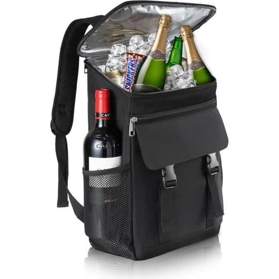 Isolerad ryggsäck 30L - Slitstarkt Oxford-tyg - Läckagesäkert foder - Perfekt för picknick