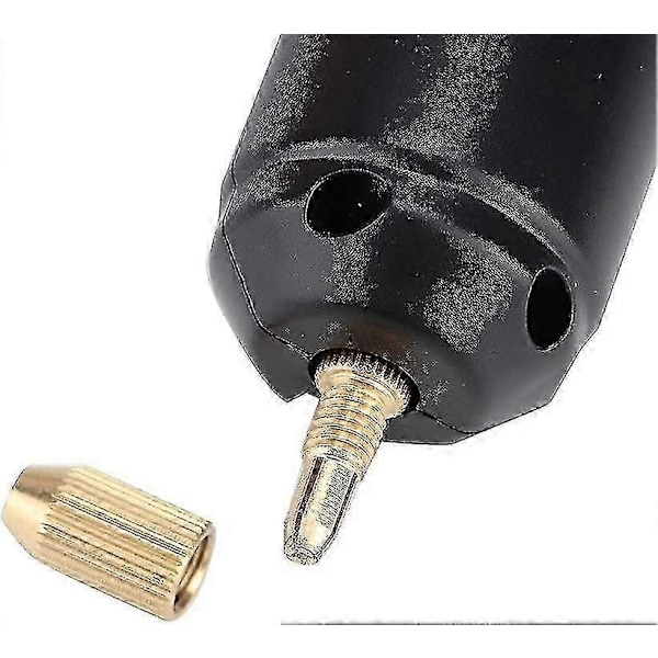 Bærbar Håndholdt Mini USB Elektrisk Boremaskine (1 stk, Sort)