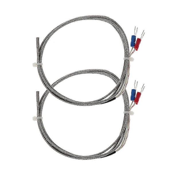 0 Till 600c K-typ Termoelement Probe Högtemperatursensor Termistorsensor