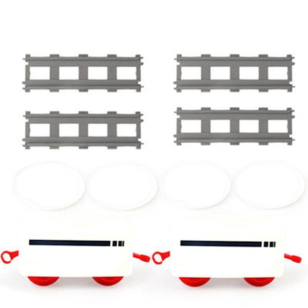 Sushi Train Rotary Sushi Toy Track Conveyor Belt Rotating Table Kid Food Train Set DIY Sushi Sushi