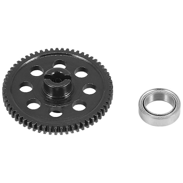 Metal 60T Päävaihde Reduktiovaihde 7640 Sopii Traxxas LaTrax Teton 1/18 RC-autolle Parannus Osia Tarvikkeita