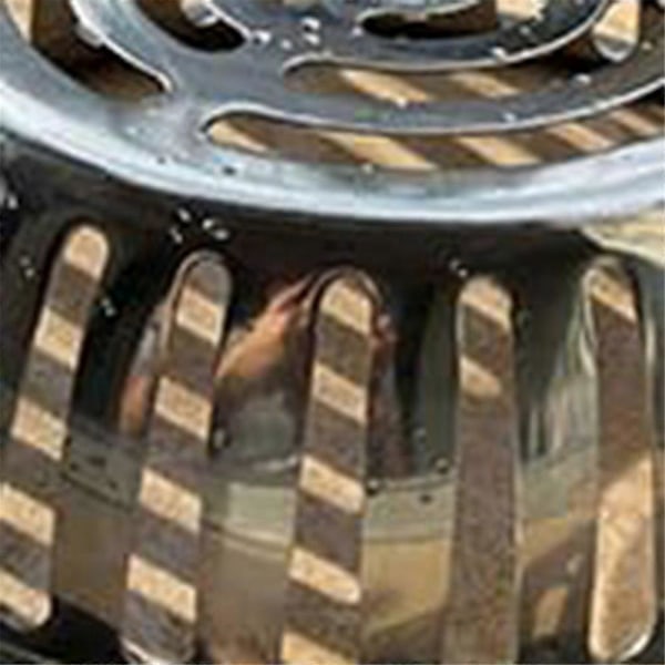 304 Rustfrit Stål Tagrende Gulvafløbsdæksel Tag Altan Kloakfilter Tagrendeafløbsrør Anti-Blokerende Maske Dæksel, B