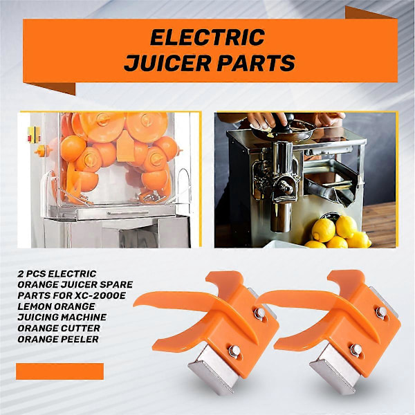 2 st Elektriska reservdelar till apelsinjuicer för XC-2000E Citron Apelsin Juicemaskin Apelsinskärare Ora