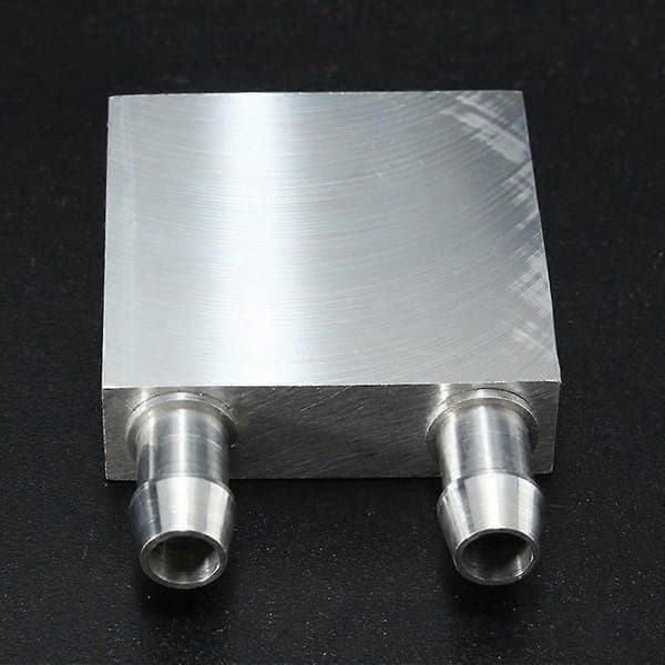 Aluminium Vandkølingsblok 40X40X12mm Køler til Computer CPU Radiator