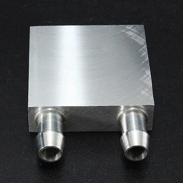 Aluminium Vattenkylningsblock 40X40X12mm Kylare för Dator CPU Radiator
