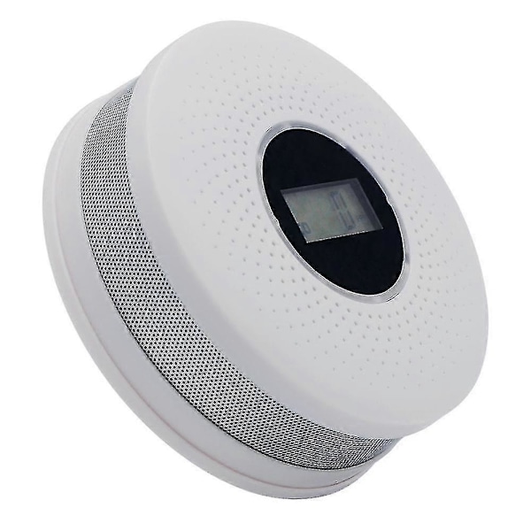 Nighthawk Karbonmonoksidvarsler & Propan-, Naturgass- og Eksplosjonsgassvarsler, AC-plugg med Batteribackup, Digitalt Display, Hvit