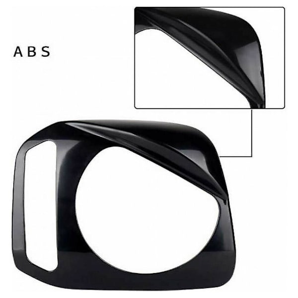 Lampeskjermer Klistremerker Bil Hovedlys Lampe Deksel Pynt For Jimny Jb23 Jb33 Jb43 1998-2017 Svart