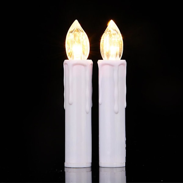 Enkel varmvit LED-julstjärna (10 sålda)
