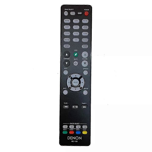 Ny RC-1192 Fjärrkontroll för DENON Audio RC-1184 RC-1193 AVR-S900W AVR-X2100W
