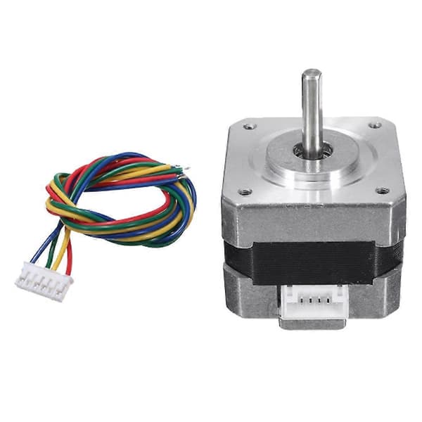Nema 17 Bipolar Steppermotor 28Ncm 04A 12V 4 Ledning Til CNC/3D Printer