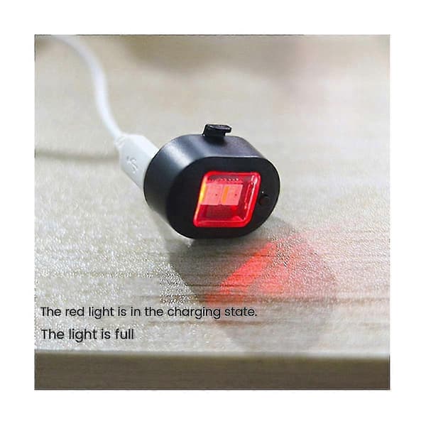 4 stk. Strobe Varsel USB Oppladbar S Dr Strobe Lampe