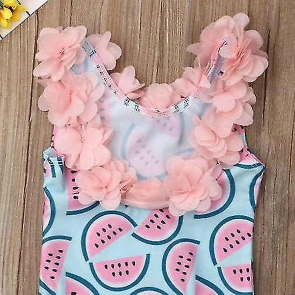 Baby vattenmelon baddräkt, badkläder Bikini bodysuit