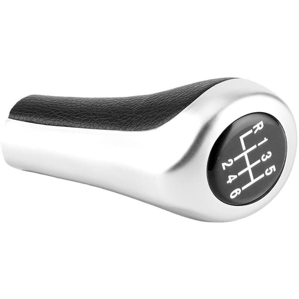 6-trins gearknop egnet til 3-serie, 1-serie, X1, E60, E61, E62, E87, E88, E90, E91, E83. Biltilbehør til interiør.