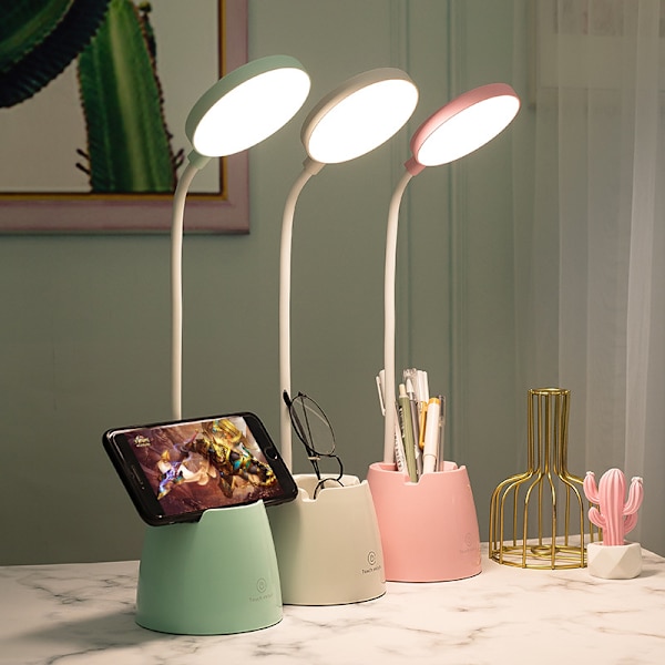 Pen holder bordlampe (hvit)