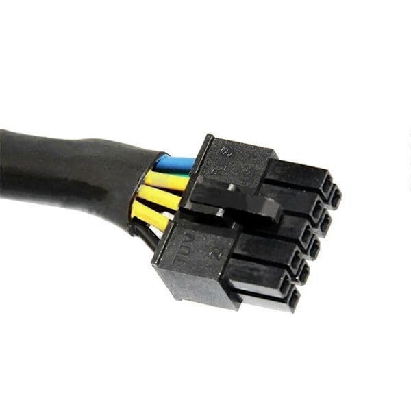 24-nastainen - 10-nastainen adapterikaapeli ATX PSU päävirtalähdekaapeli punottu suojattu kaapeli Lenovo Moth -emolevylle