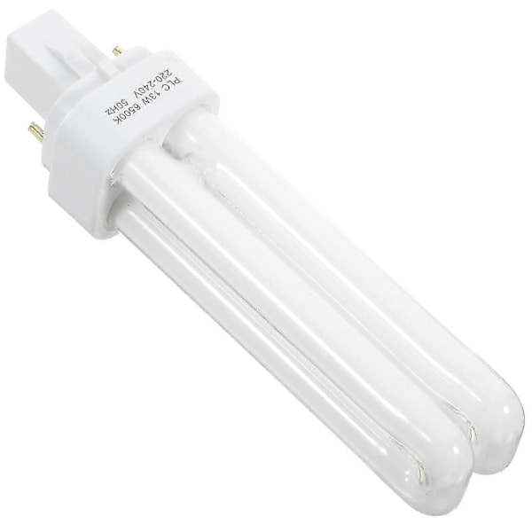 4 st Kompakt Lysrörslampa 13W Lysrörslampa 2-stiftskontakt LED-lampa Tillbehör