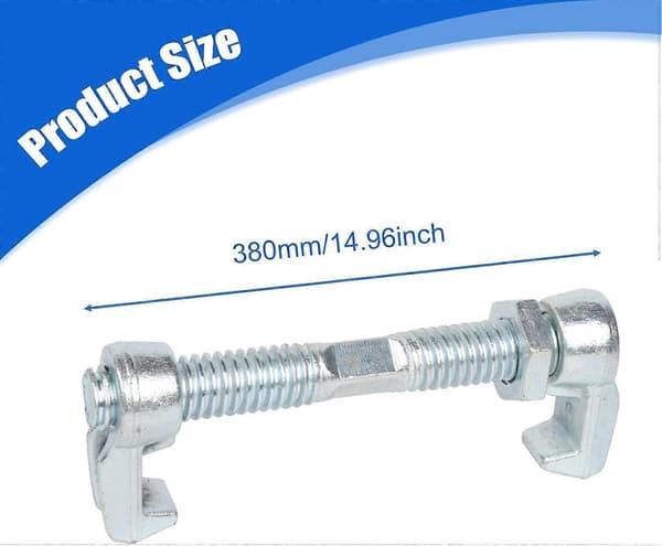 Container Bridge Clamp Stål 38 cm For Lastestabling Intermodale Applikasjoner