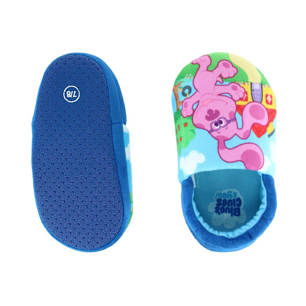 Josmo Kids' Nickelodeon Blue's Clues Slip On Tofflor