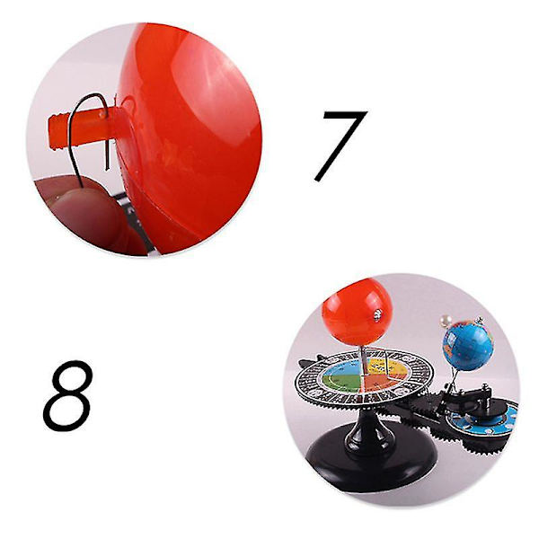 Sol System Sol Jord Måne Orbital Planetarium Model Uddannelsesundervisningsværktøj Xxfe