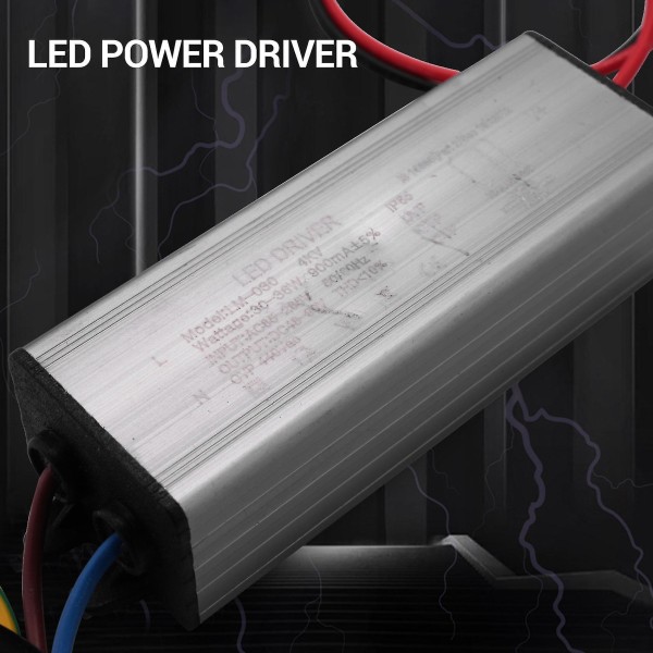 LED-driver med konstant strøm DC30-36V 900mA 30W Vandtæt IP67