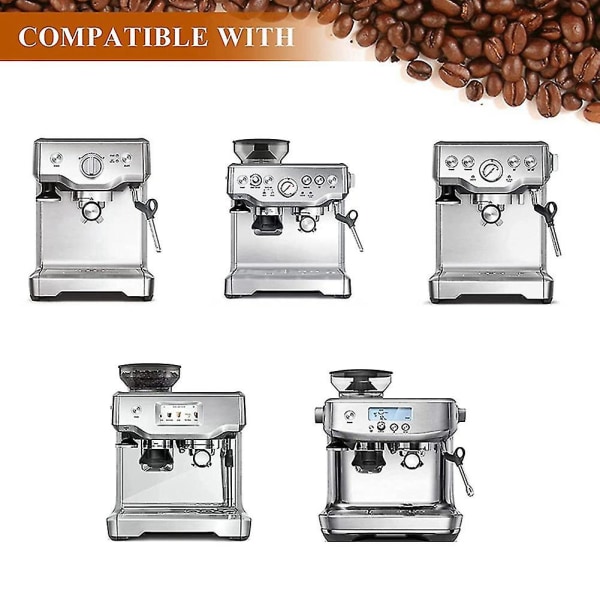 Silikonrengöringsskiva 4 st Espresso Backflush för espressomaskiner Kompatibel med rengöringstablett