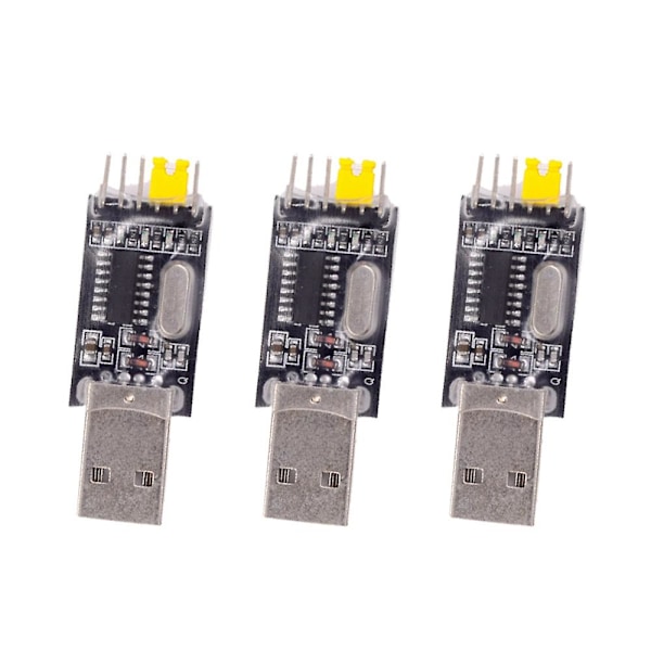 3 st USB till RS232 TTL Konverteringsadaptermodul/USB TTL Konverteringsmodul UART Modul CH340G Modul 3.3V 5V Växel