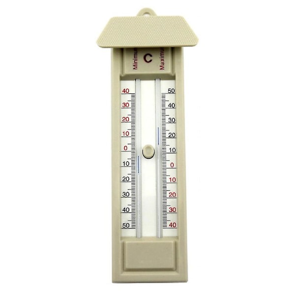 -40 Til 50 Drivhus Max-min Tryk Termometer Hjem Temperatur Monitor Værktøj Au