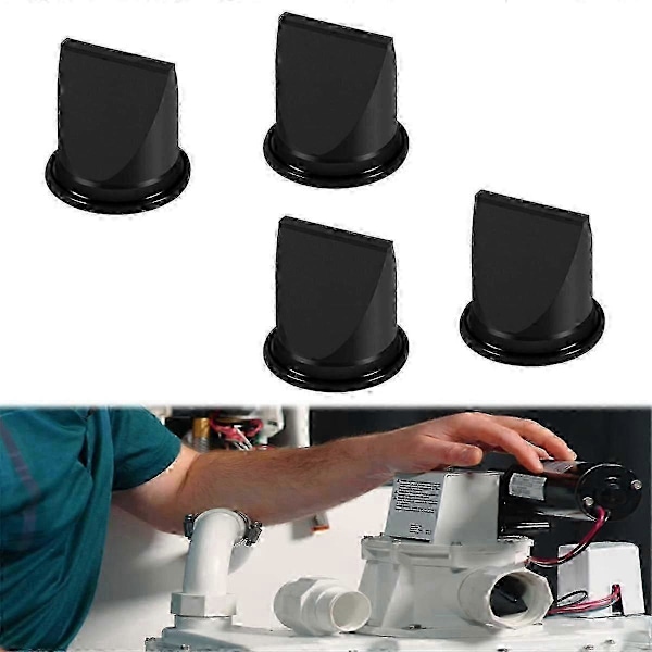 4-Pack 1-1/2 Tums Vakuumventil Kit för Sealand Generatorer, Ersättning för Modell 385310076