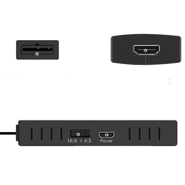 N64 til HDMI-omformeradapter Hd Link-kabler for 64 for Ngc-konsoller