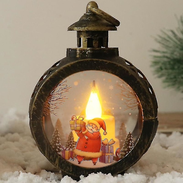 Jule-LED-lysekroner Soverom Juledekorasjon Stemningslys Festlige Håndtaklys Ornamenter S