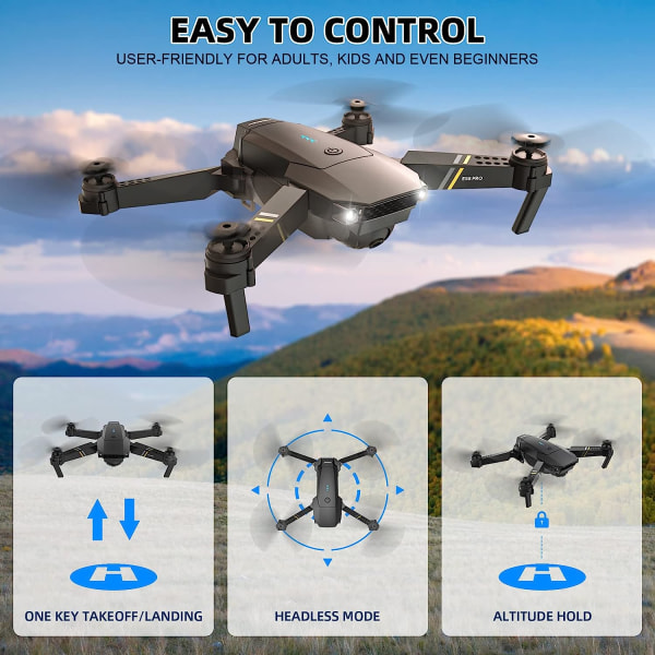 E58 sammenleggbar drone jy019 high-definition luftfotografering quadcopter