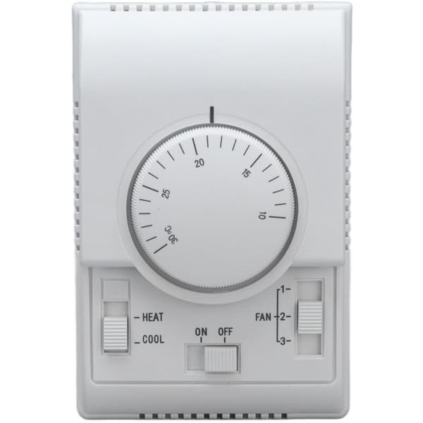 2-vägs mekanisk termostat för central luftkonditionering. Kontrollbrytare. 110-220V luftkonditionering