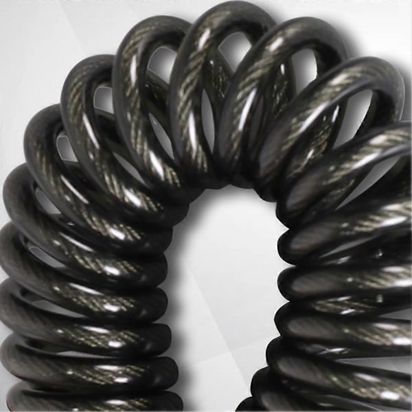 Fiskelina Anti-tappad Spiral Fjäder Betes Tång Fånglina Vajer Fjäderlina Elastisk Spiral Stretch Säkerhetslina