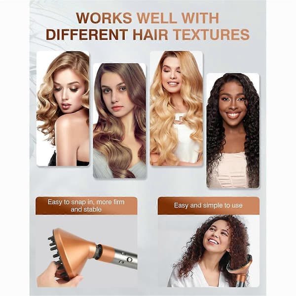 Diffuserdyse & Wave+Curl Diffuser til HS01 HS05 HS08 Diffuserdyse Tilbehør