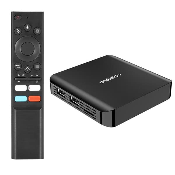 Android TV Box Android 14 - TV98ATV - Quad Core - Allwinner H313 - WiFi 802.11 b/g/n 2.4G + 5G