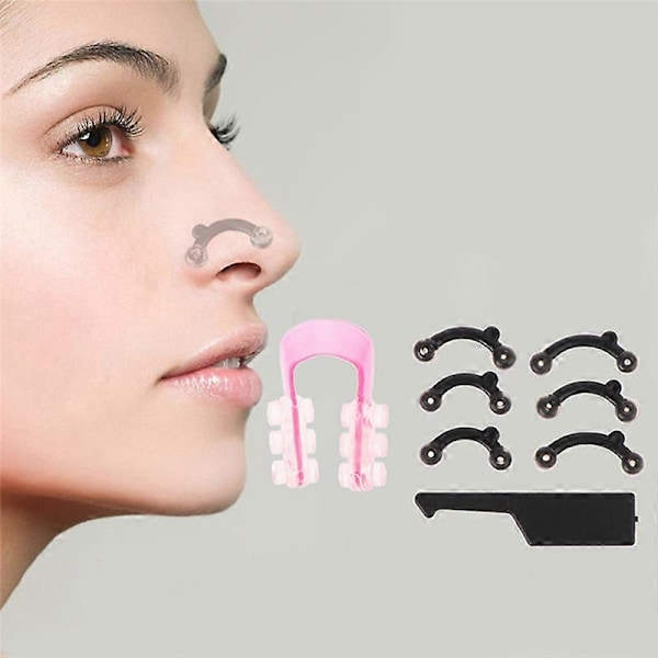 3 Størrelse 3D Usynlig Skjønnhets Nese Klype Korrigerer Massasje Nese Opp Løfte Forme Klype Clipper Shaper B