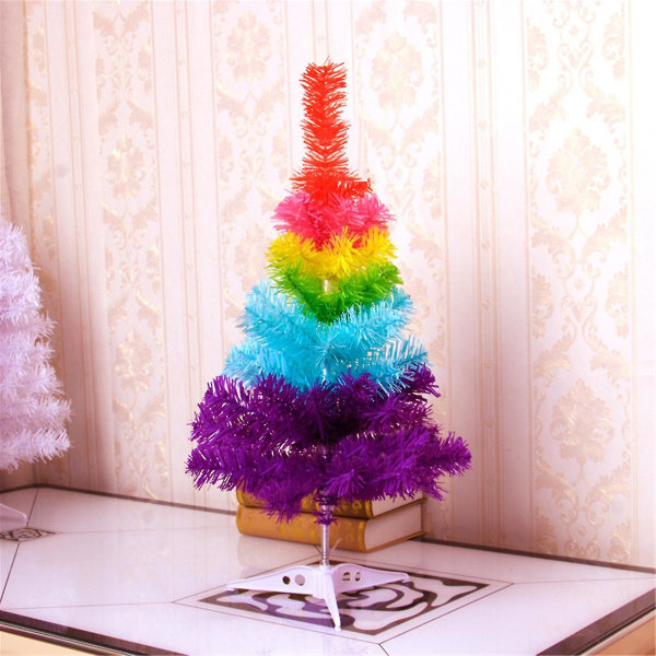 Holiday Ornaments Creative Rainbow Christmas Tree Julgransdekoration