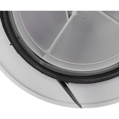 75 mm rund luftventil, justerbar ABS-plast takdiffusor for soverom, bad, stue