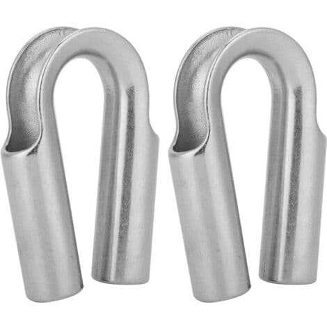 Kabelklemme i rustfritt stål for 8 mm kabel