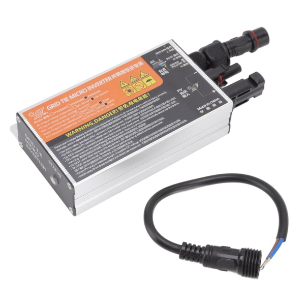 Solcelle mikroinverter nettkobling 18?60V høy konverteringsfrekvens vanntett nettkobling mikroinverter for generasjonssystemer AC220V 350W