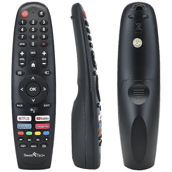 2024 B0btdxpw38 For Smart Tech Jvc Voice Assistant Tv Remote Control