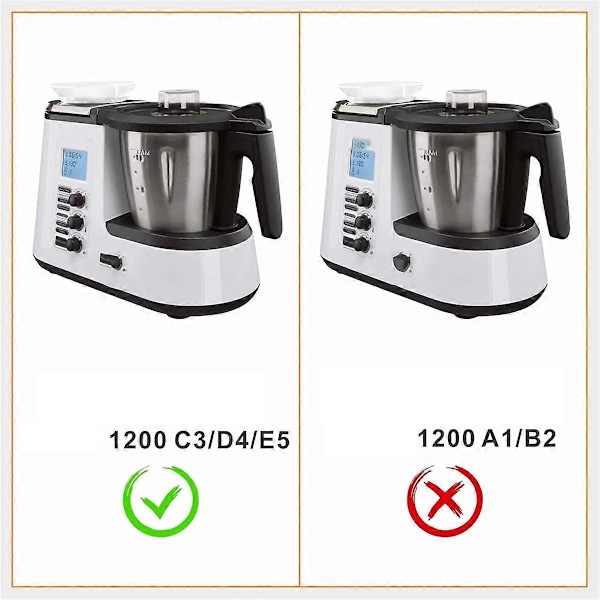 Koppling för Monsieur Cuisine Plus C3 D4 E5 Wall Breaker Huvud Blender Drivväxel 12T med Pad