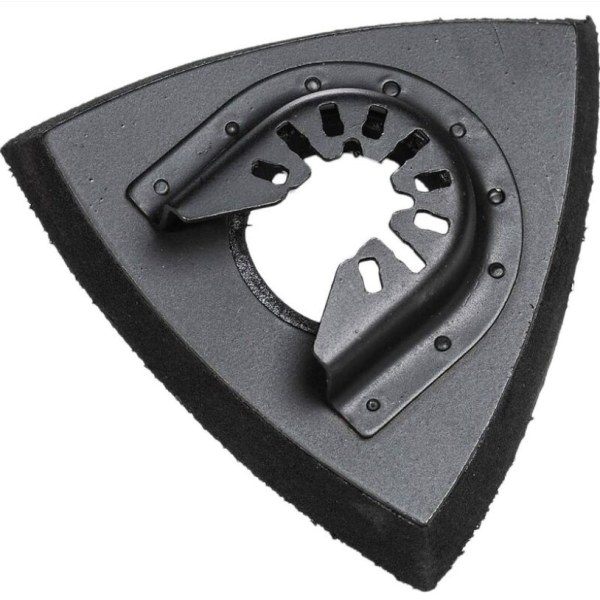 90mm Triangulære slipeputer - Oscillerende multiverktøy slipeputer for tresliping, 2 stk